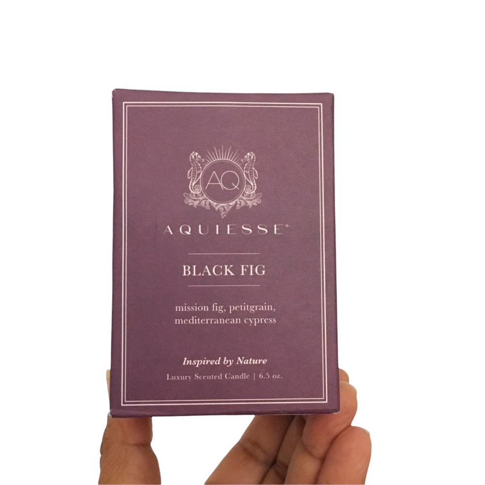 AQUIESSE Black Fig Luxury Scented Candle
